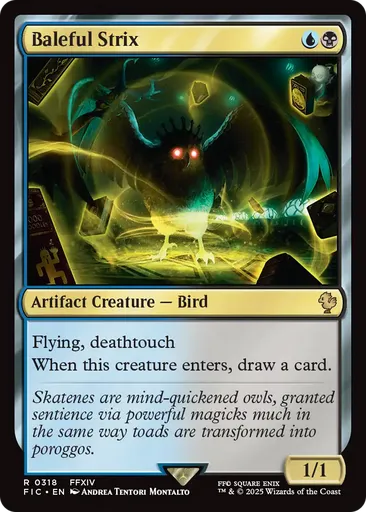 MTG アーティストプルーフ　悪意の大梟　PCA 悪意の大梟｜カードギャラリー｜マジック：ザ・ギャザリング