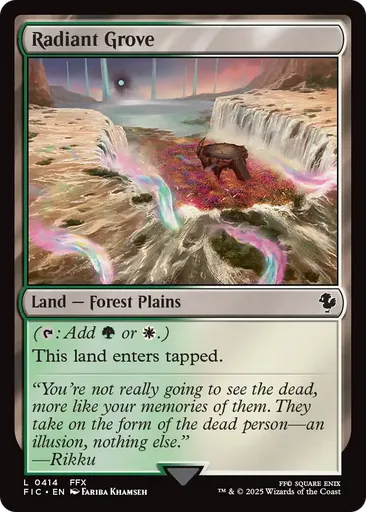Radiant Grove - Final Fantasy Commander - MTG - Untapped.gg