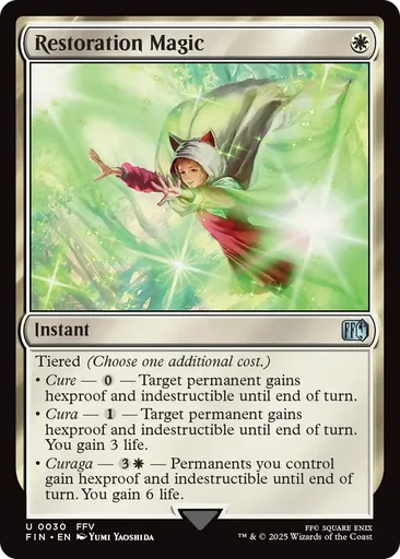 Restoration Magic - Final Fantasy - MTG - Untapped.gg