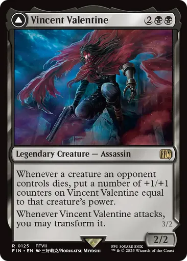 MTG ファイナルファンタジー FF7 クラウド エアリス ヴィンセント MTG ファイナルファンタジー FF7 クラウド エアリス