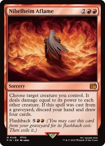 燃(も)え上(あ)がるニブルヘイム - Final Fantasy - MTG - Untapped.gg