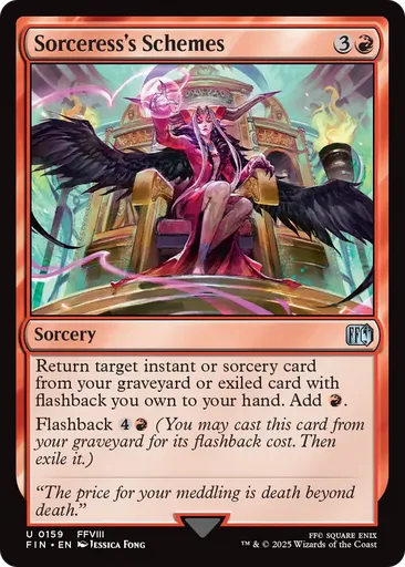 Sorceress's Schemes - Final Fantasy - MTG - Untapped.gg
