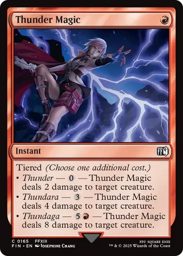 Thunder Magic - Final Fantasy - MTG - Untapped.gg Thunder Magic - Final Fantasy - MTG - Untapped.gg