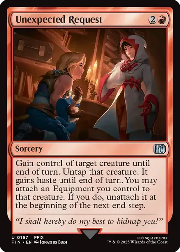 Unexpected Request - Final Fantasy - MTG - Untapped.gg