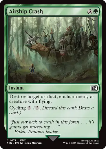 Airship Crash - Final Fantasy - MTG - Untapped.gg