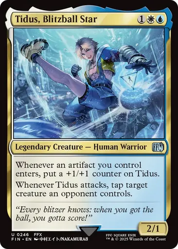 tidus final fantasy mtg deck Ultra Pro - x Universes Beyond (Commander) 100+ Box for Magic: The Gathering The self Magic the Gathering Final Fantasy