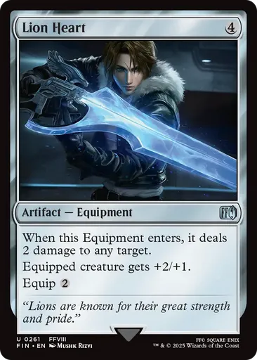 Lion Heart - Final Fantasy - MTG - Untapped.gg