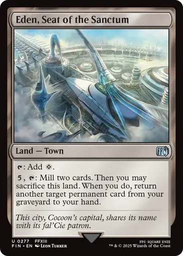 Eden, Seat of the Sanctum - Final Fantasy - MTG - Untapped.gg