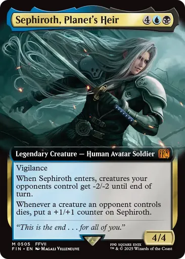 mtg FINAL FANTASY セフィロス 片翼の天使、セフィロス (Magic: The Gathering—FINAL FANTASY