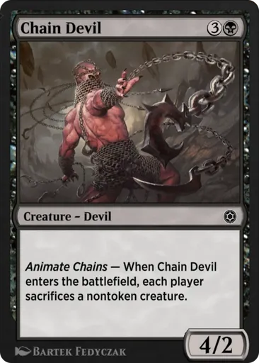 Chain Devil - Alchemy Horizons: Baldur's Gate - MTG - Untapped.gg