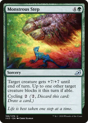 mtg monstrous cards Rules Text: Monstrous, 45 cards