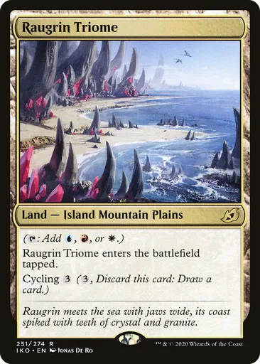 ラウグリンのトライオーム - Ikoria: Lair of Behemoths - MTG