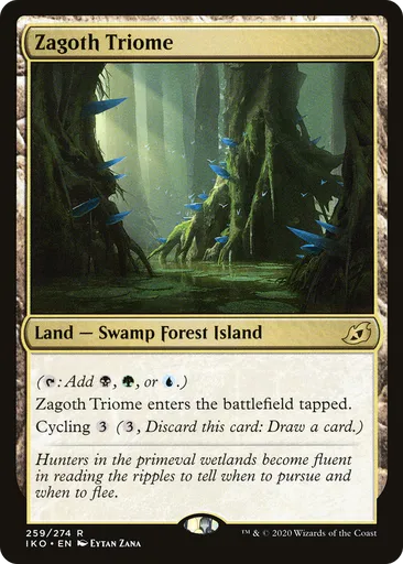 Zagoth Triome - Ikoria: Lair of Behemoths - MTG - Untapped.gg