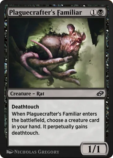 Plaguecrafter's Familiar - Jumpstart: Historic Horizons - MTG - Untapped.gg