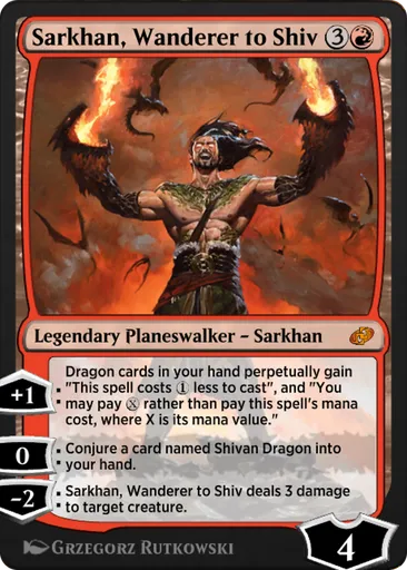 sarkhan mtg cards Sarkhan, the Dragonspeaker Emblem [Khans of Tarkir Tokens] the Gathering (MTG) trading and collectible card game (TCG/CCG) Magic the Gathering Rise of