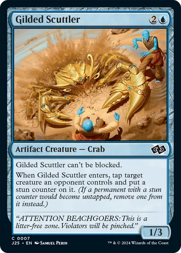 mtg gilded cards Lagrella, the Magpie (Showcase Golden Age Gilded Foil) [Streets of New