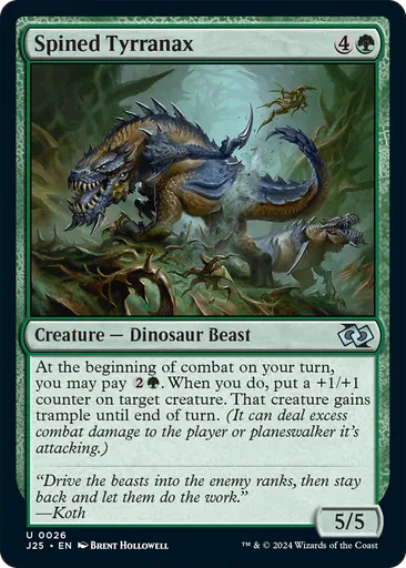 mtg foundations dinosaur cards Magic The Gathering - Foundations - Ghalta, Primal Hunger (Mana Foil) main image 1