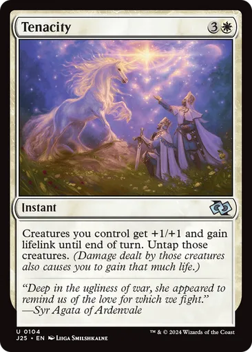 Tenacity - Foundations Jumpstart - MTG - Untapped.gg