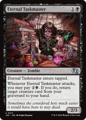 Eternal Taskmaster - Foundations Jumpstart - MTG - Untapped.gg