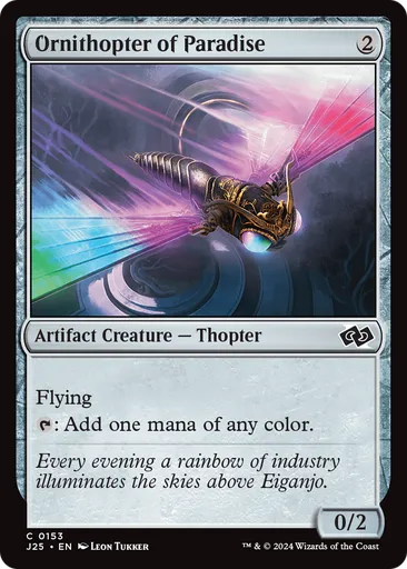 Ornithopter of Paradise - Foundations Jumpstart - MTG - Untapped.gg