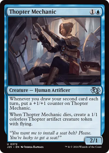 Thopter Mechanic - Foundations Jumpstart - MTG - Untapped.gg