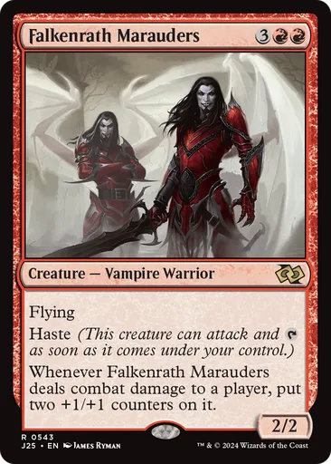 mtg foundations vampire cards Bloodthirsty Conqueror  Foundations Foil
