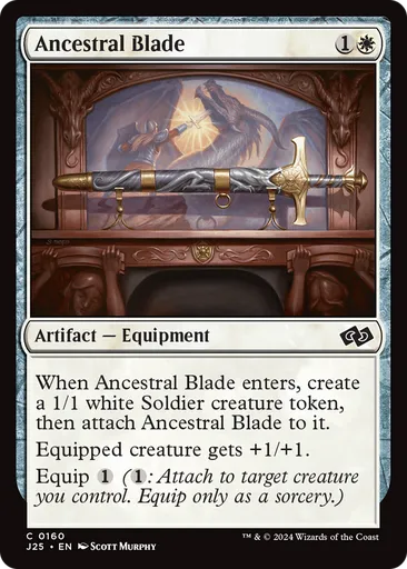 Ancestral Blade - Foundations Jumpstart - MTG - Untapped.gg Ancestral Blade - Foundations Jumpstart - MTG - Untapped.gg