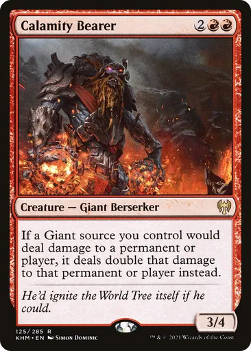 Calamity Bearer - Kaldheim - MTG - Untapped.gg Calamity Bearer - Kaldheim - MTG - Untapped.gg