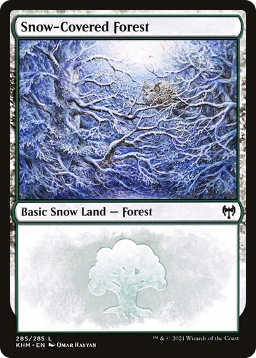 mtg kaldheim snow cards Jorn, God of Winter // Kaldring, the Rimestaff [Kaldheim Prerelease Pr main image 0