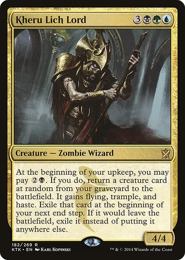 lich mtg cards Tomebound Lich Print