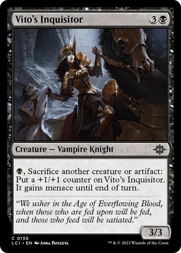 Vito's Inquisitor - The Lost Caverns of Ixalan - MTG - Untapped.gg