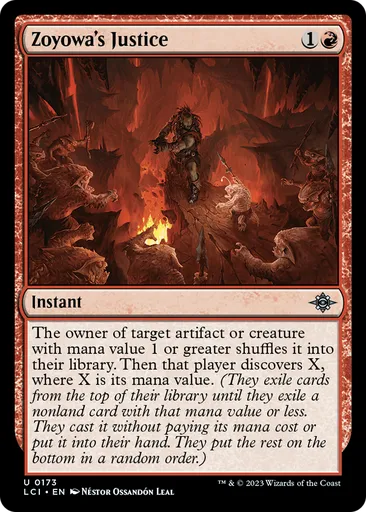 ゾヨワの裁(さば)き - The Lost Caverns of Ixalan - MTG