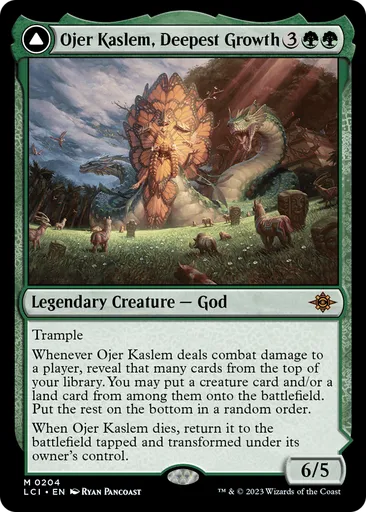 Ojer Kaslem, Deepest Growth - The Lost Caverns of Ixalan - MTG