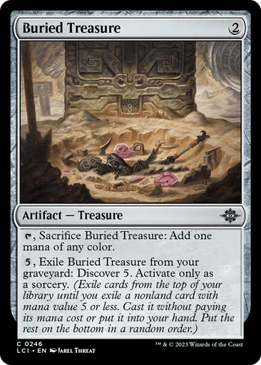 Buried Treasure - The Lost Caverns of Ixalan - MTG - Untapped.gg