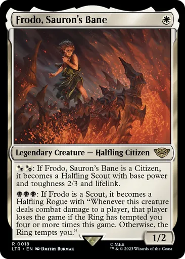 bane mtg card The Balrog, Durin's Bane LotR SACRIFICE Treasure Magic MTG Custom Comm   CommanderComplete