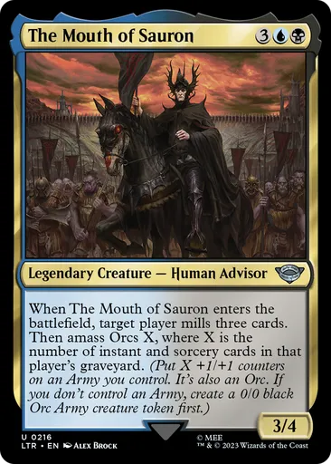 The Mouth of Sauron - The Lord of the Rings: Tales of Middle-earth - MTG The Mouth of Sauron - The Lord of the Rings: Tales of Middle-earth - MTG