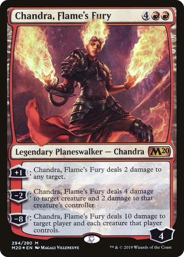 Chandra, Flame's Fury - Core 2020 - MTG - Untapped.gg
