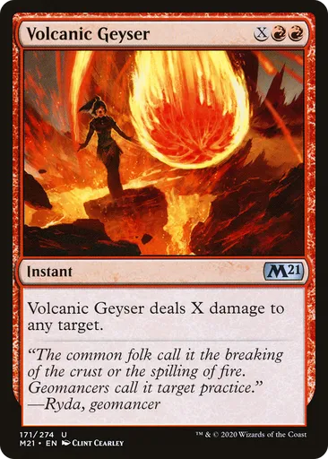 Volcanic Geyser - Core 2021 - MTG - Untapped.gg
