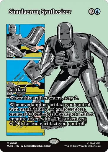 Simulacrum Synthesizer - Marvel Universe - MTG - Untapped.gg