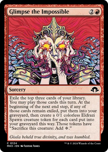 Glimpse the Impossible - Modern Horizons 3 - MTG - Untapped.gg Glimpse the Impossible - Modern Horizons 3 - MTG - Untapped.gg