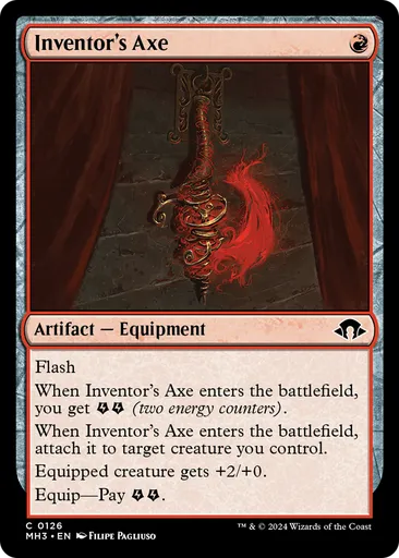 equipment card draw mtg Inventor's Axe - Modern Horizons 3 - Thoughts on this card? Any