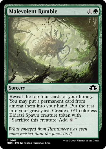 Malevolent Rumble - Modern Horizons 3 - MTG - Untapped.gg