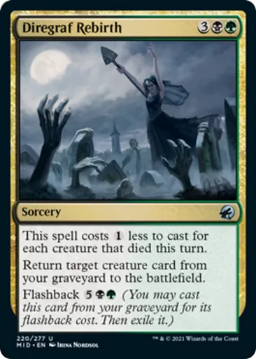 Diregraf Rebirth - Innistrad: Midnight Hunt - MTG - Untapped.gg