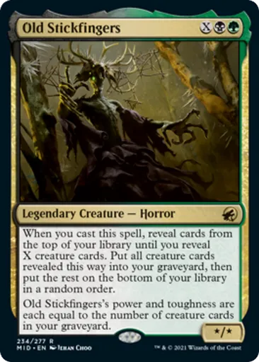 Old Stickfingers - Innistrad: Midnight Hunt - MTG - Untapped.gg