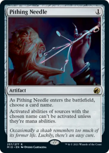 真(しん)髄(ずい)の針(はり) - Innistrad: Midnight Hunt - MTG