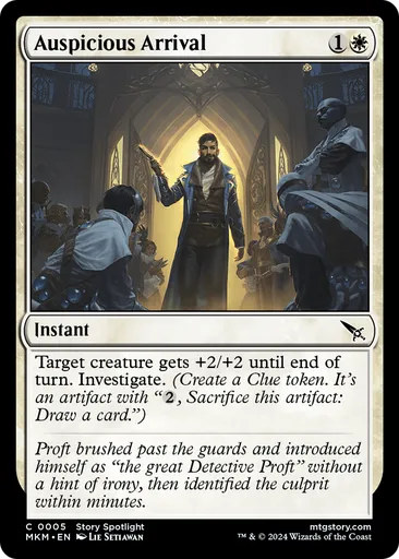 Auspicious Arrival - Murders at Karlov Manor - MTG - Untapped.gg