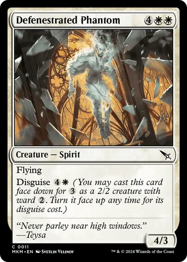 Defenestrated Phantom - Murders at Karlov Manor - MTG - Untapped.gg