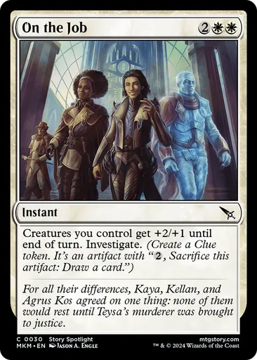mtg murders at karlov manor clue cards Murders at Karlov Manor Commander Decks main image 1