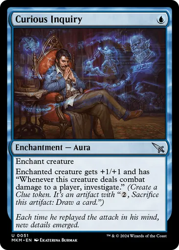 Curious Inquiry - Murders at Karlov Manor - MTG - Untapped.gg