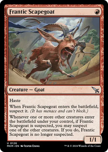 Frantic Scapegoat - Murders at Karlov Manor - MTG - Untapped.gg